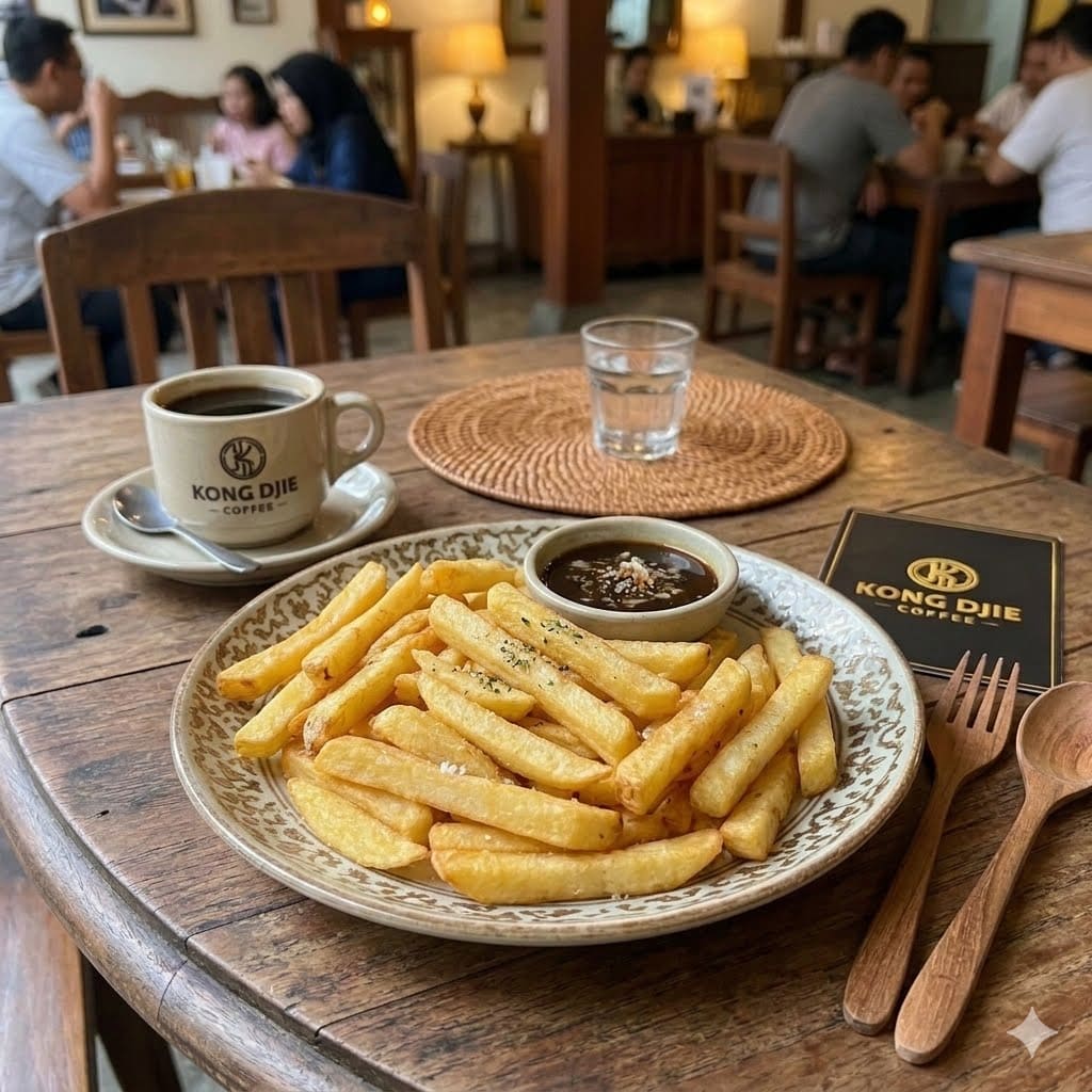 Kentang Goreng Original Kedai Kopi Kong Djie